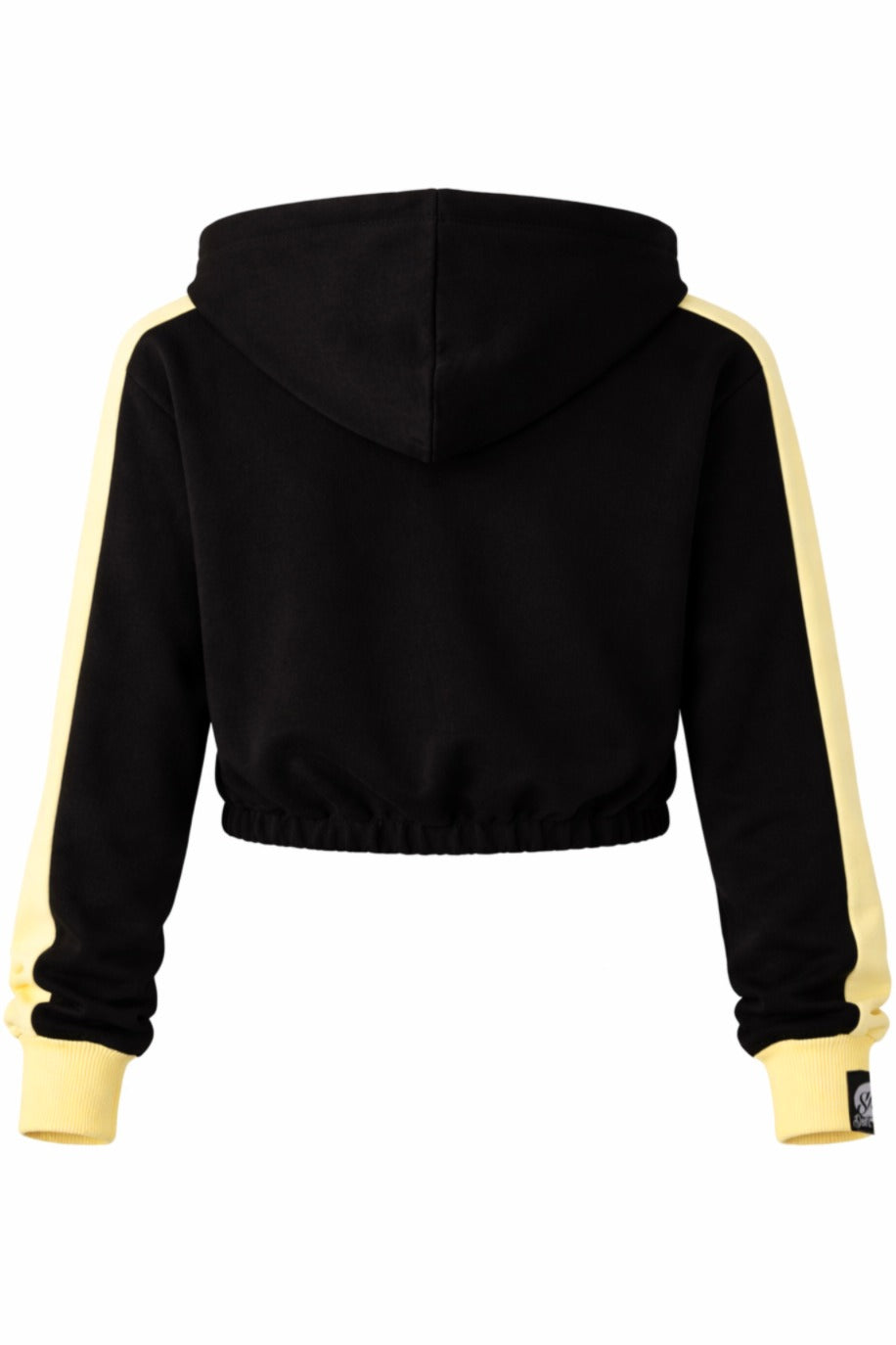 Damska Rozpinana Bluza HOODIE ZIP 5 "Black & Lemon" – Neon Shock - Polishh stuff