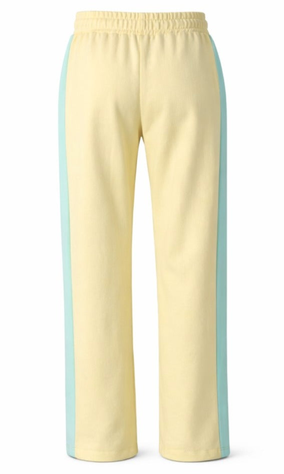 Damskie Spodnie Dresowe SWEATS 1 "Lemon & Pistachio" – Adjustable Fit - Polishh stuff